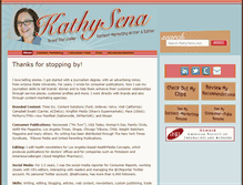 Tablet Screenshot of kathysena.com